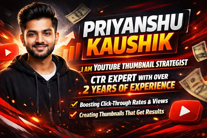 design eye catchy youtube thumbnail that attracts viewers