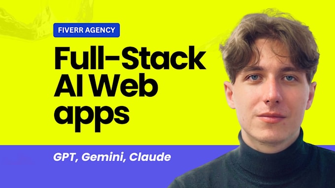 build an ai web app ai website ai engineer