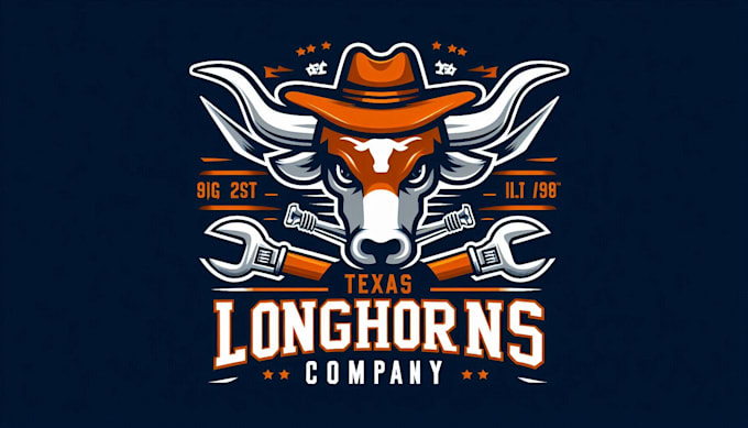 design high quality texas longhorns logo with express delivery
