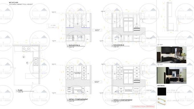 redraw floor plan for real estate agent