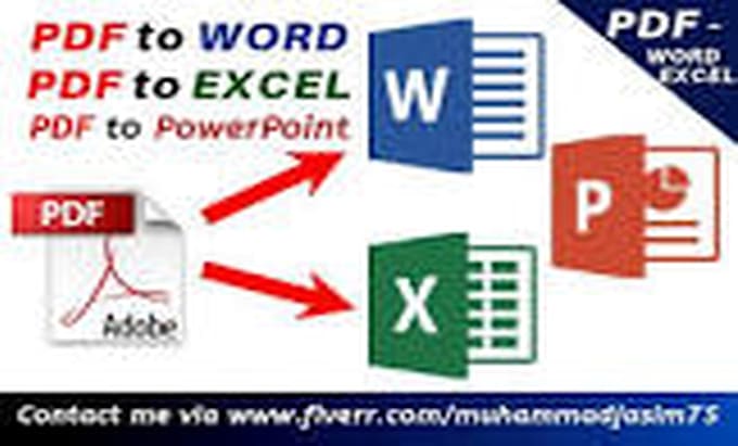 convert scanned PDF or handwritten note