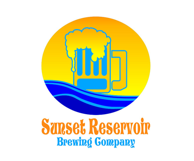 design top notch colorful brewpub logo