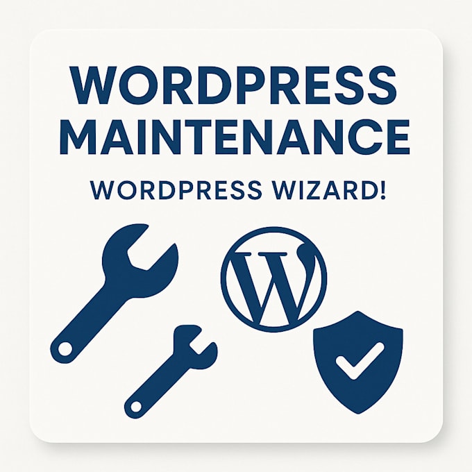 take care of your wordpress website