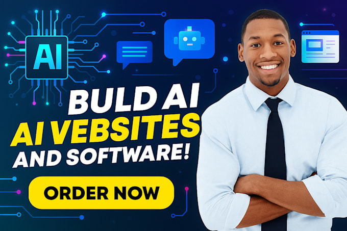 build ai websites and software, ai website development, ai chatbot for website