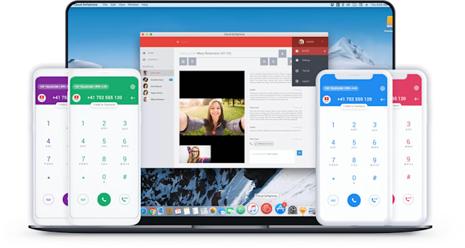 develop softphone app, linphone app, esim app, esim website, voip app bulk sms