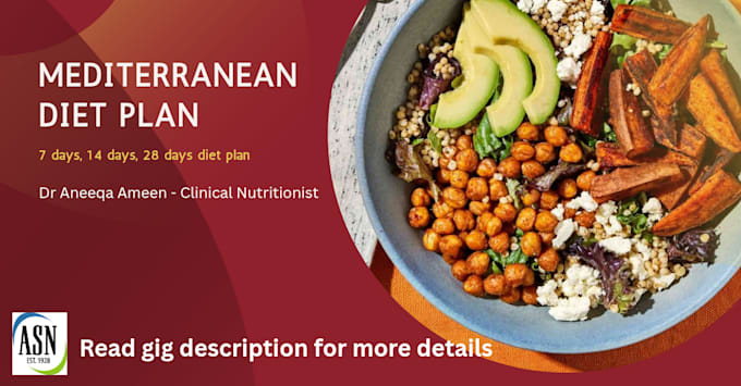 create a customized mediterranean diet plan based on your needs and health goals