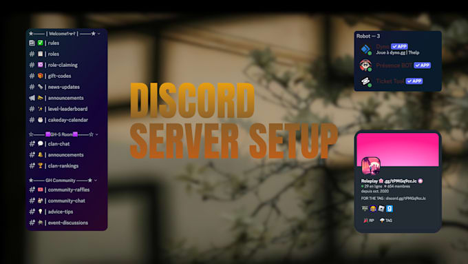 create and manage your discord server to boost engagement and community