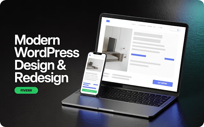 create, design, fix, and develop a professional wordpress website