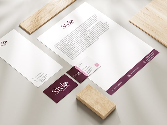 create a stunning logo and stationary design