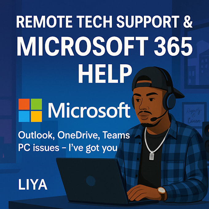 fix microsoft 365, outlook, onedrive, or PC issues remotely