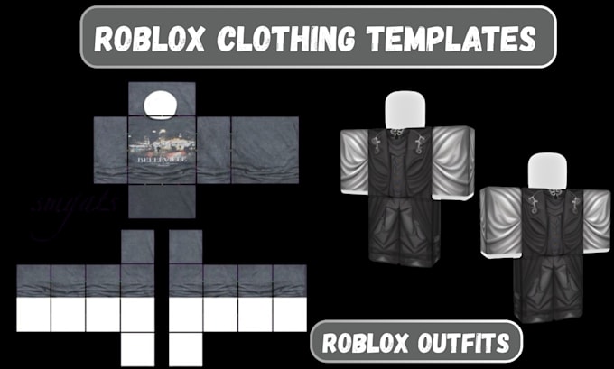 Design roblox clothing template roblox clothing roblox avatar roblox ...