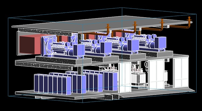 Provide revit mep design and bim modeling services by Affannadeem | Fiverr