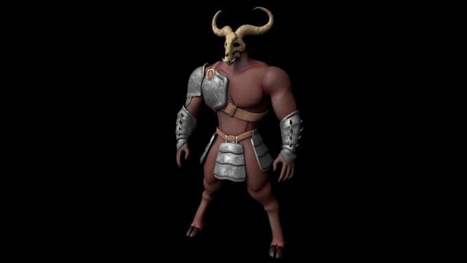 create custom 3d characters for game engines and 3d printing