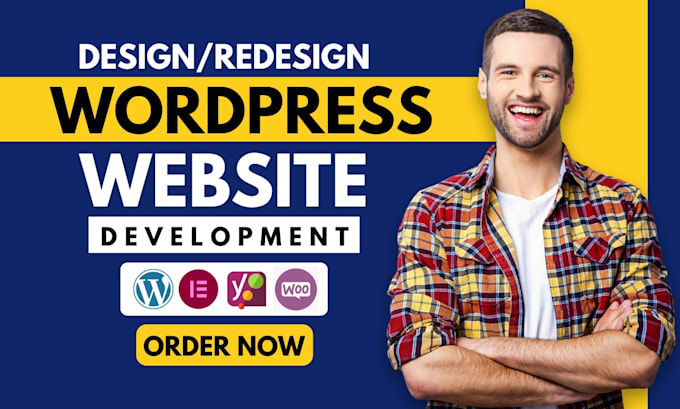 build wordpress website design, redesign wordpress business website development