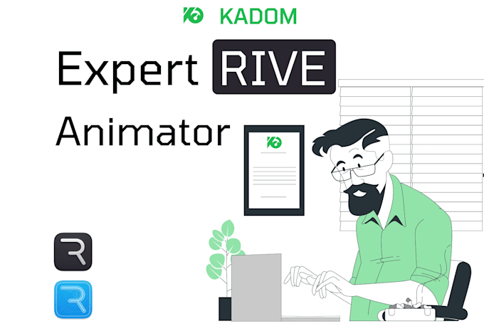 create interactive rive animations for web and app