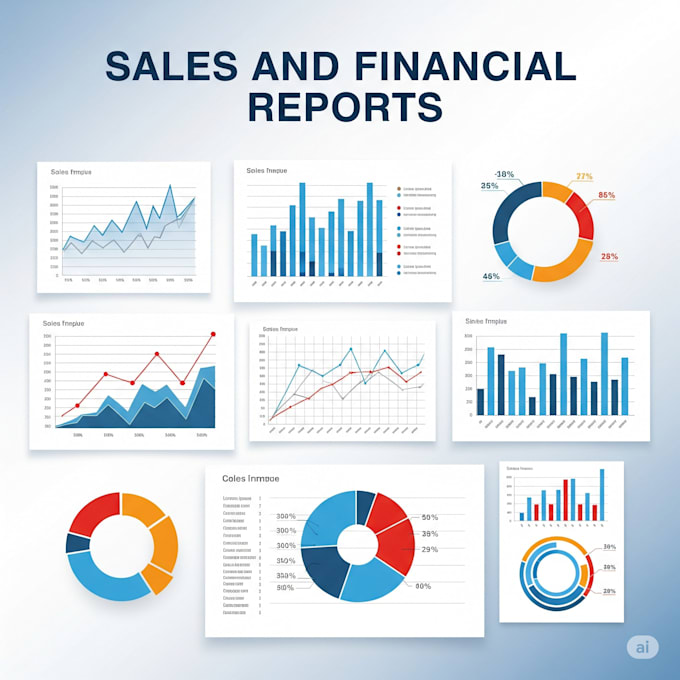 build sales and financial reports