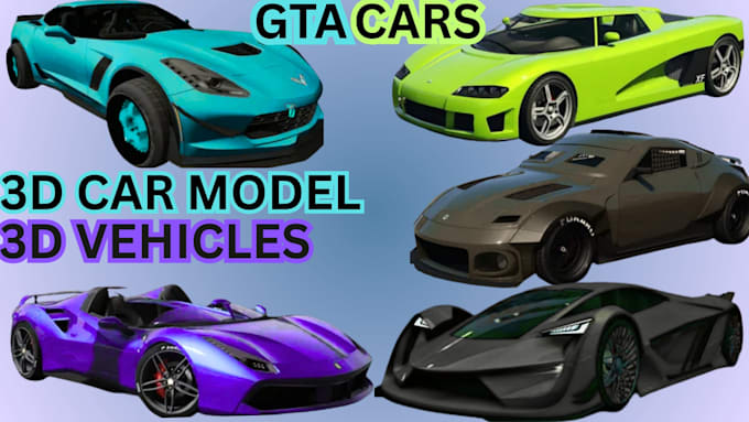 Do 3d fivem car, car model, gta v, police car for 3d printing or ...