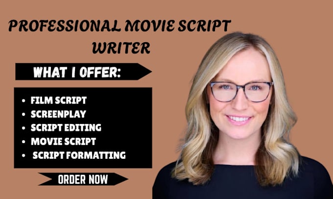 Do movie script screenplay script writing film script tv series feature ...
