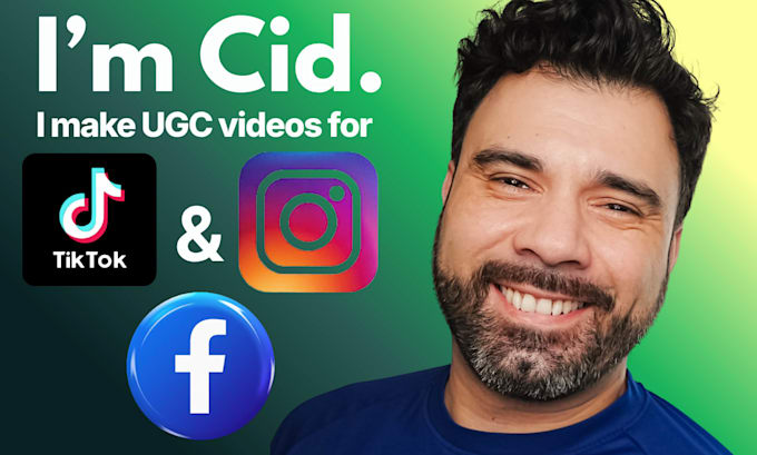 be your ugc content creator for tiktok ads and meta ads