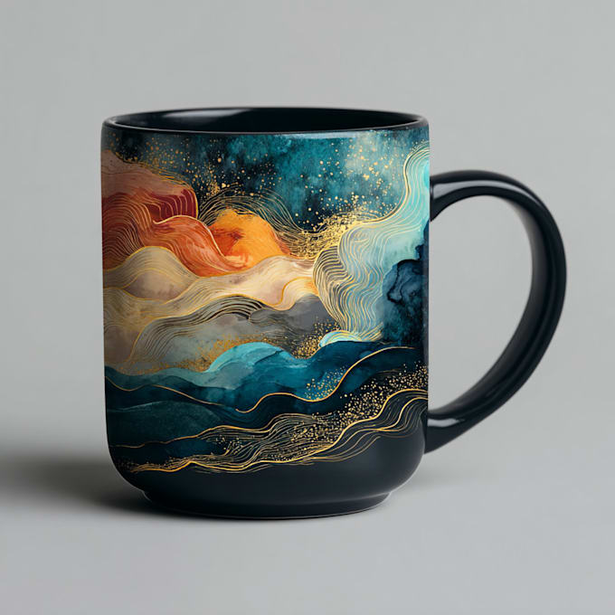 draw a mug or coffee mug design