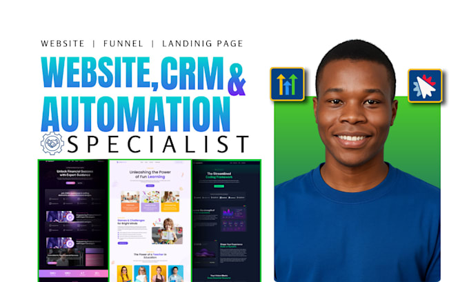 create gohighlevel website, CRM, and automation migration
