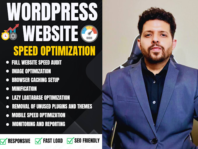 do fast website speed optimization in 24 hours
