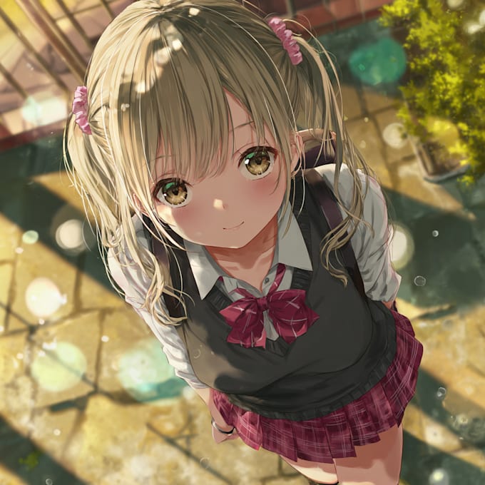make a stylish anime character illustration for you