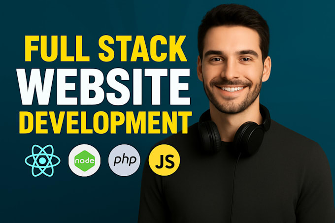 build or rebuild website, website development as full stack web developer
