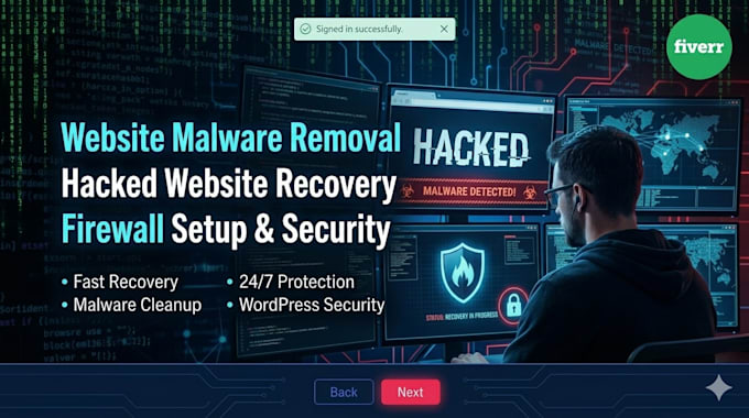 remove malware and fix hacked wordpress website