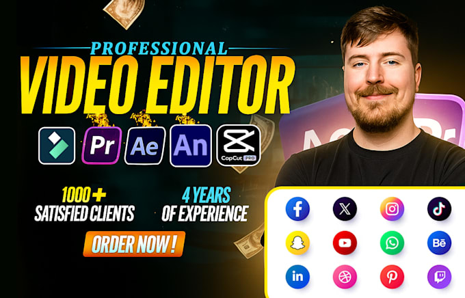 do creative and professional video editing