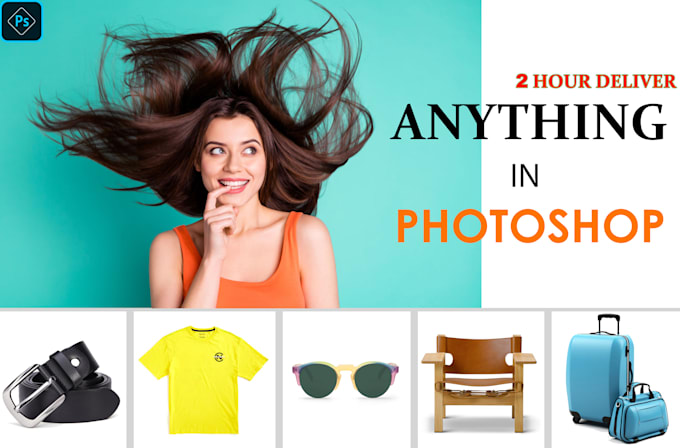 do product photo editing and image retouching in photoshop