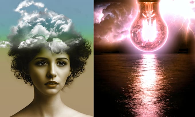 retouch, manipulate photos and do photo composites