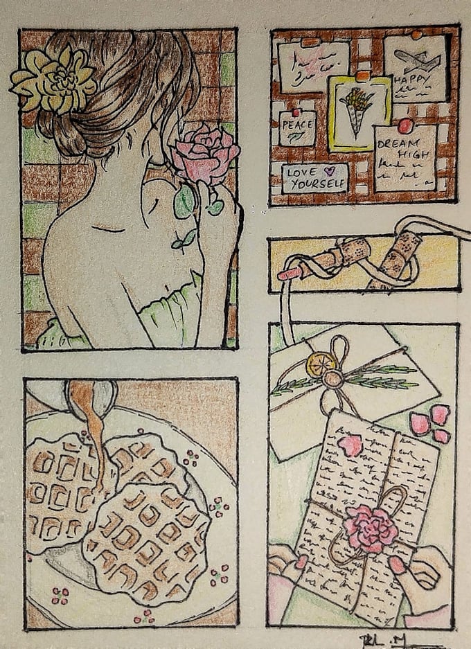 design personalized journal illustrations and doodles