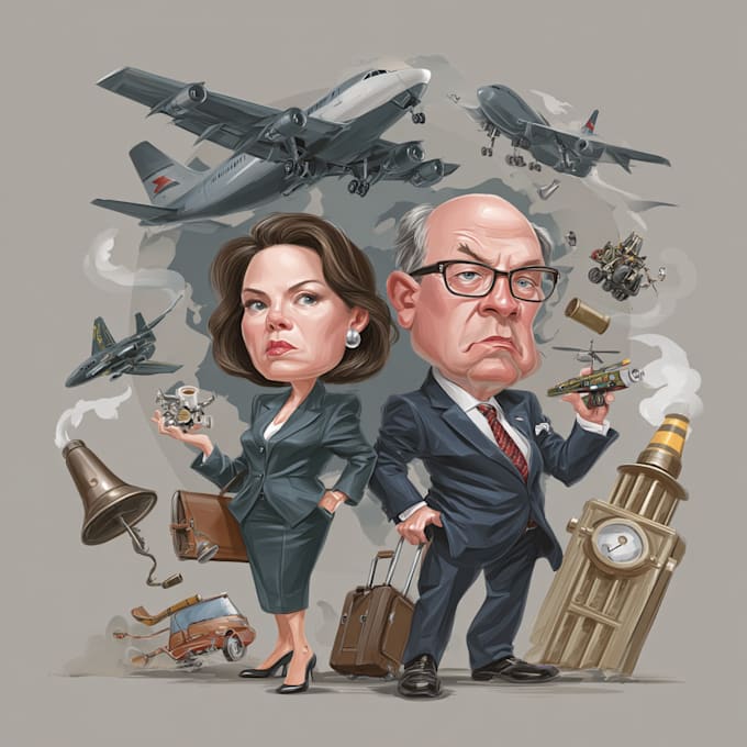 create political and editorial cartoons