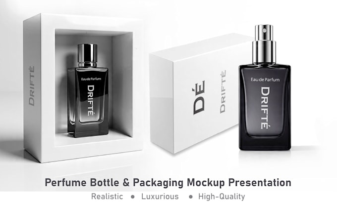 do product label and perfume label design, luxury perfume and bottle design