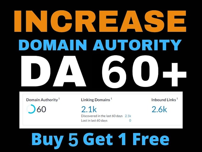 increase domain authority moz da 60
