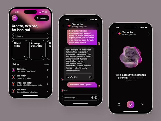 develop ai chatbot app, ai saas, chatgpt, open ai