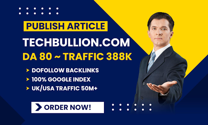 write and publish premium guest post on techbullion and high da post