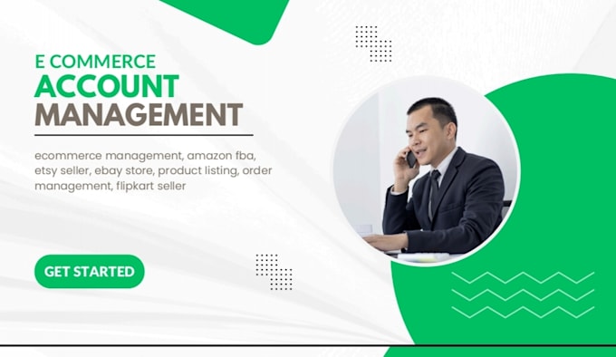 manage e commerce account