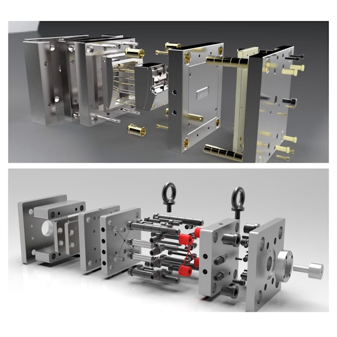design custom plastic injection mold with precision and speed