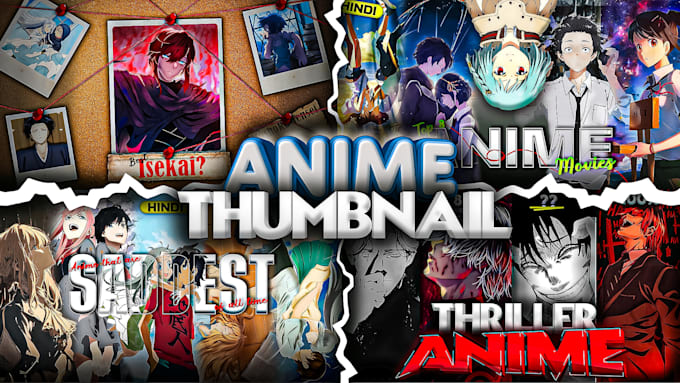 Design high quality anime thumbnail in just 24 hours by Kartikey_06 ...