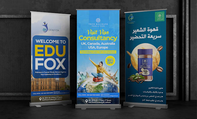 design print ready roll up banners
