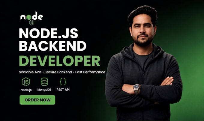 be your professional node js backend developer