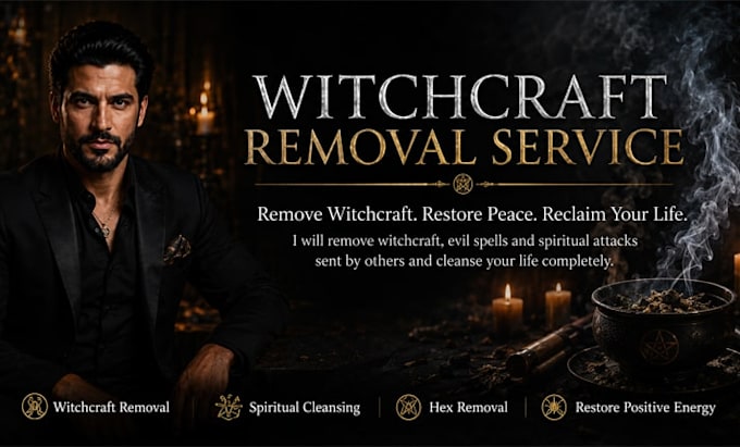 do a spell to remove evil energy, curses, and possession