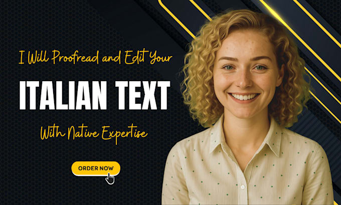 Proofread, edit and translate your italian text with native expertise ...