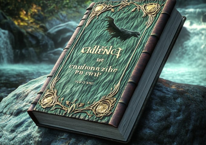 fantasy book cover, thriller book cover design
