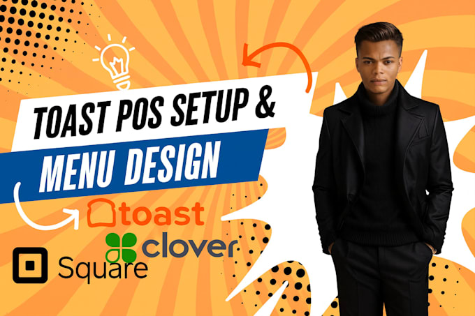 set up toast pos, configure menus, and hardware
