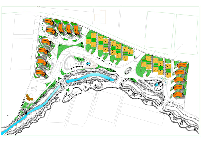 do architectural plan, site plan and landscape design