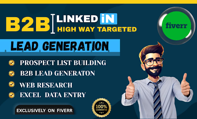 do b2b lead generation, targeted lists and business leads