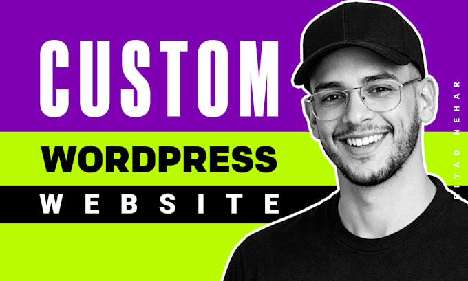 design and develop your website with wordpress